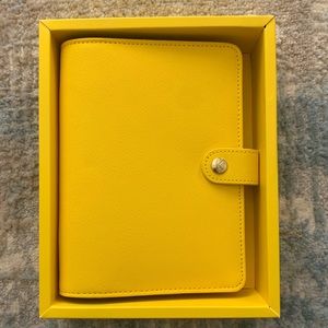 Kikki K yellow medium/personal planner